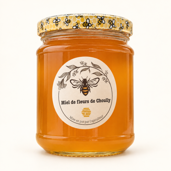 Miel artisanal de Genève – Récolte de juin – Fluide – 250 g